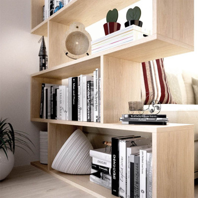 Giá sách bằng gỗ chất lượng cao cho gia đình SMLIFE Batons