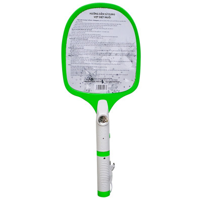 Vợt Muỗi 2 Trong 1 Lithium Nakagami - Giao màu ngẫu nhiên