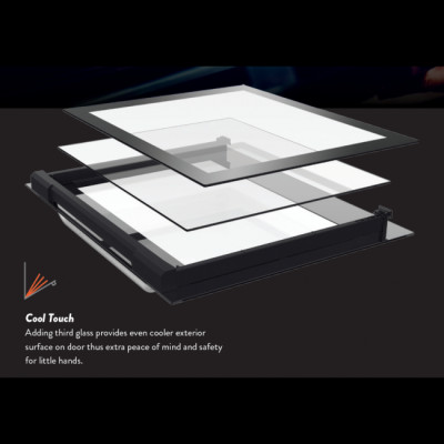 LÒ NƯỚNG ÂM TỦ KAFF KF-BI75TFT - 75L Thổ Nhĩ Kỳ - Hàng Chính Hãng