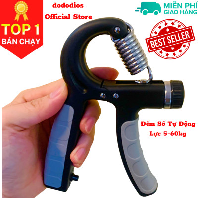 Kìm Bóp Tay Pro Đếm Số Điện Tử - Chọn Màu - Dụng Cụ Tập Gym Tập Cơ Bắp Cổ Tay Cao Cấp Tại Nhà Điều Chỉnh Lực Từ 10-100kg Chính Hãng Dododios