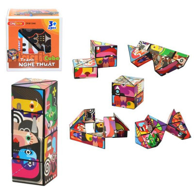 Đồ Chơi Khối Hộp Ma Thuật - Tranh Nghệ Thuật - Cresta DK81346