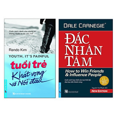 Combo Tuổi Trẻ Khát Vọng Và Nỗi Đau + Đắc Nhân Tâm