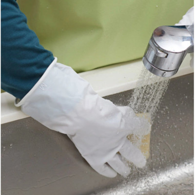 Găng tay cao su đa năng Towa màu trắng hàng nội địa Nhật Bản #761