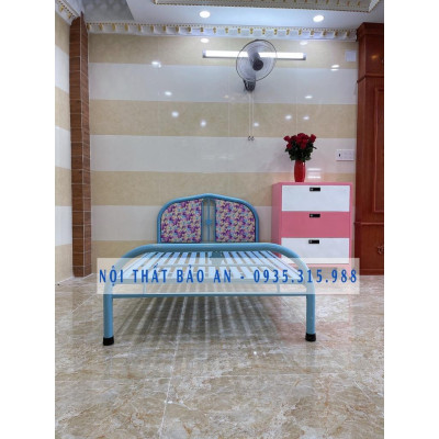 Giường ngủ sắt 1m2 x 2m BẢO AN