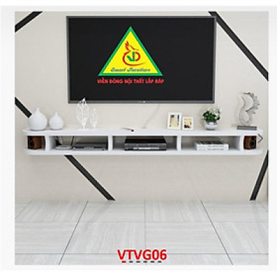 Kệ Ti Vi Treo Tường Trang Trí VTVG06