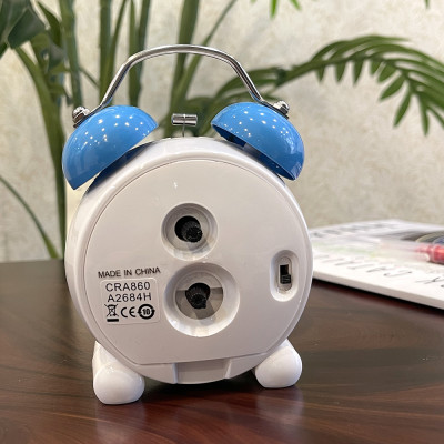 Đồng hồ Rhythm CRA860NR04- Kt 8.6 x 11.3 x 6.0cm, 168g. Vỏ nhựa, dùng PIN.