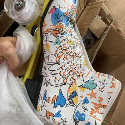 giày patin hai hàng bánh phát sáng