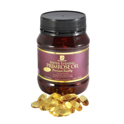 Viên uống bổ sung nội tiết tố nữ nhập khẩu chính hãng Úc HYPER EVENING PRIMROSE OIL (90 viên) chiết xuất tinh dầu hoa anh thảo giúp giảm triệu chứng tiền mãn kinh, mãn kinh: đau đầu, bốc hỏa, mất ngủ…; giảm nám da; giảm tóc rụng