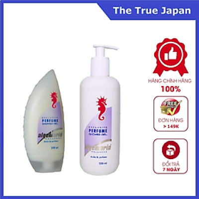 Combo 2 chai Sữa tắm cá ngựa Algemarin Perfume Shower Gel (300ml + 500ml)