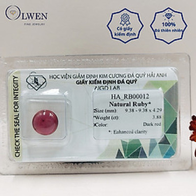 Viên đá Ruby thiên nhiên_HA-RB00012