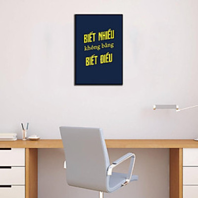 Tranh động lực treo tường, tranh văn phòng - tranh gỗ MDF treo tường