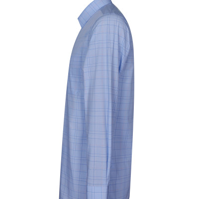 Áo sơ mi nam tay dài form suông Khatoco A1MD468T1-CNCR345-2505-D