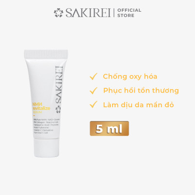 [Quà Tặng] Serum dưỡng ẩm, giúp sáng mịn da Sakirei NMN Revitalize Serum 5ml