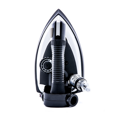 Bàn ủi hơi nước bình treo công nghiệp ES-94A Silver Star + Mặt nạ chống bóng vải - Hàng Chính Hãng