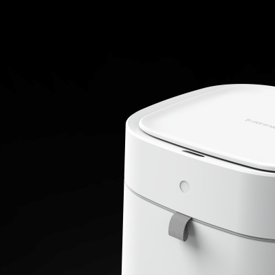 Thùng Rác Thông Minh TOWNEW T AIR X (WHITE) - Tự động đóng gói và thay túi rác - Bản Quốc Tế