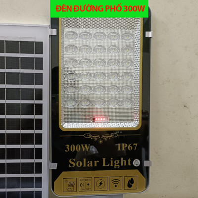 ĐÈN ĐƯỜNG NĂNG LƯỢNG MẶT TRỜI(300W)