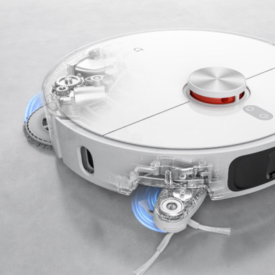 Robot Hút Bụi Lau Nhà Xiaomi Mijia M40 2025 Xòe Giẻ, Xòe Chổi Giặt Nước Nóng 75 Độ, Lực Hút 12.000 Pa - Hàng Nhập Khẩu