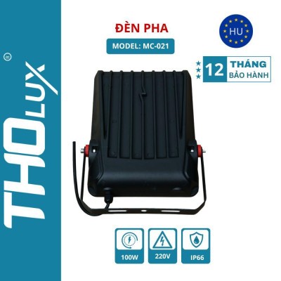 Đèn pha MC-021 Tholux 100W. Đèn led LED ngoài trời