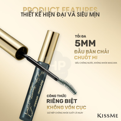 Mascara Nâng Cong Và Làm Dài Me Màu Xám Tro Kissme Heroine Make 6 G