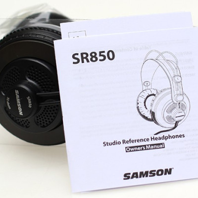 Cặp Tai Nghe Kiểm Âm Samson SR850 - Hàng Chính Hãng