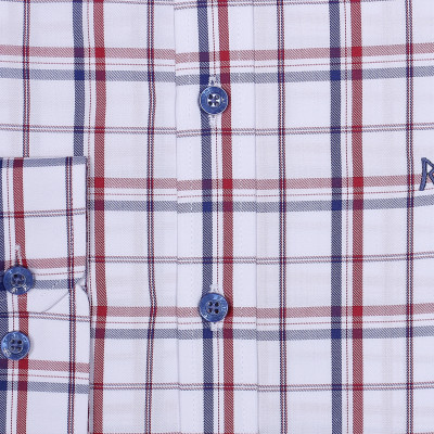 Áo sơ mi nam tay dài form ôm slim fit Khatoco A1MD468S1-CNCR291-2502-D