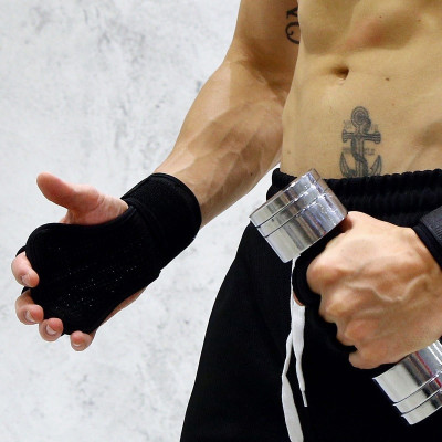 Bộ 02 Găng Tay Tập GYM Bảo Vệ Lòng Bàn Tay Sport Extra - Hàng Nhập Khẩu