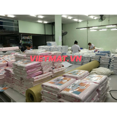 Tấm lót chống thấm cho bé VIETMAT các size 50x70, 60x90, 70x100, 70x110, 70x120, 70x130 và 80x120cm