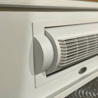 Quạt ốp trần mẫu mới không cánh quay 180 độ, ốp sát trần thế hệ mới, lắp cho phòng khách - phòng ngủ, hàng chính hãng Klasse KL126