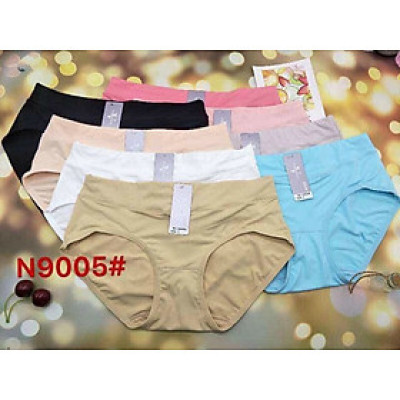 Combo 5 Quần Lót Nữ Thun Lạnh Trơn Voronin N9004, N9005  – Mát Lạnh, Êm Ái, Thoáng Khí