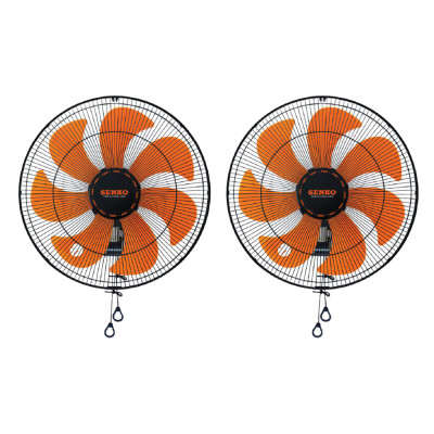 Combo 2 cây quạt treo 2 dây mẫu mới 7 cánh Senko TC1622 (65W) - Màu ngẫu nhiên - Hàng chính hãng