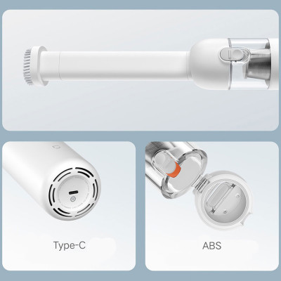 Máy hút bụi cầm tay không dây mini Xiaomi Mijia Vacuum Cleaner SSXCQ01XY - Hàng Nhập Khẩu