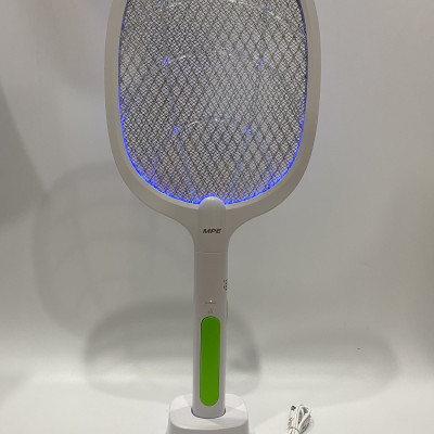 Vợt muỗi MPE VM1 thông minh 2 in 1 tích hợp chức năng tự động bắt muỗi, cổng sạc USB, có đèn led báo - Hàng chính hãng