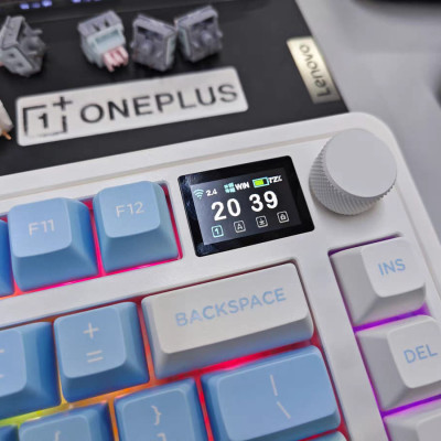 [Mới, hàng chính hãng] Bàn phím cơ FL-Esports CMK75SAM Lake Placid Blue/Desert Grey