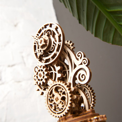 Mô hình cơ khí - Ugears Steampunk Clock - Đồng hồ Steam, Hàng chính hãng UGEARS, nhập khâu nguyên bộ từ EU, mô hình lắp ráp 3D, DYI
