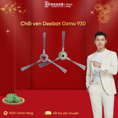Cặp chổi ven ecovacs SLIM 11, 930, OZMO 600, 610_Hàng chính hãng