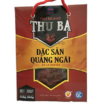 Bò Khô Thu Ba 500g loại sợi