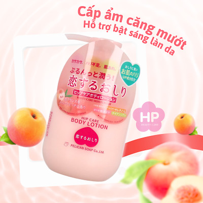 Sữa Dưỡng Thể Cấp Ẩm Và Dưỡng Trắng Da Pelican Pelican Soap Pelican Hip Care Body Lotion 200mL