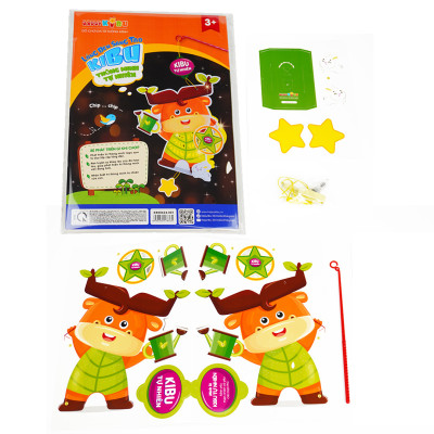 Lồng đèn trung thu Happy Kibu - Lồng đèn sáng tạo - Kibu thông minh tự nhiên