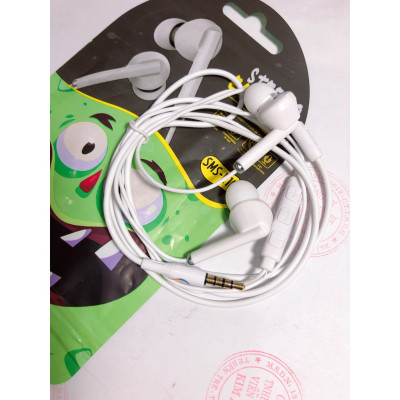 Tai nghe điện thoại Ham mer R16 Chân cắm 3.5ly dây dài 1.2m âm thanh trầm đa năng, Hàng chính hãng