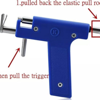 Bộ dụng cụ bấm lỗ tai kèm 144 khuyên