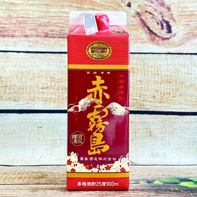 Rượu ShochuPack Aka (Kirishima) Imo 25% 900ML