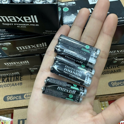 Pin tiểu AAA / Pin tiểu 3A Pin Maxell R03- Hộp 40 viên - Hàng chính hãng