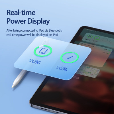 Bút cảm ứng cho ipad Dux Dicis SP-03 Stylus Pen, Sạc Không Dây_ Hàng chính hãng