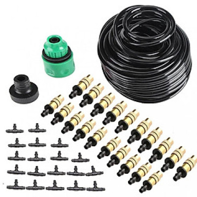 Combo Bộ Kit Phun Sương Tưới Cây 20 Đầu Phun Đồng