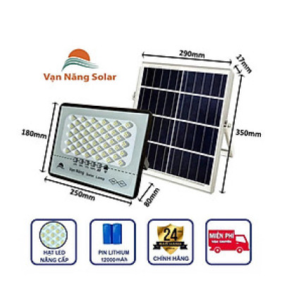 Đèn năng lượng mặt trời chóng loá Vạn Năng Solar 50W