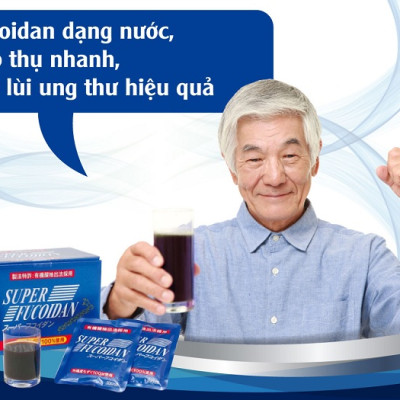 Thực Phẩm Bảo Vệ Sức Khỏe Kanehide Bio Super Fucoidan Dạng Nước,Hộp (30 Gói x 100ml), Phòng Và Hỗ Trợ Điều Trị Mọi Loại Ung Thư Bất Kì Giai Đoạn, Tăng Hệ Miễn Dịch, Sức Đề Kháng, Điều Hòa Huyết Áp, Đường Huyết, Kéo Dài Tuổi Thọ, Bồi Bổ Cơ Thể.