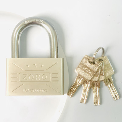 Ổ khóa ZORO size đại 7 phân chìa muỗng càng ngắn thép hardened, khóa bấm công nghệ mỹ