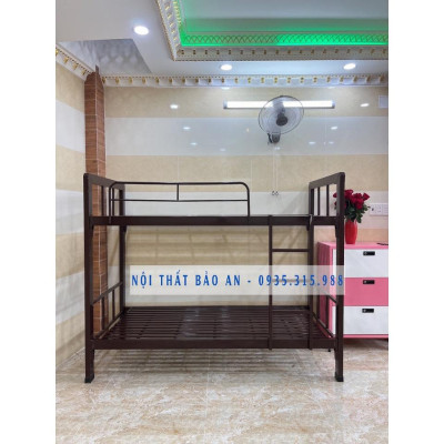 Giường sắt hai tầng hộp 48 cao cấp nhiều kích thước
