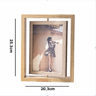 Khung Hình Màu Sồi  8 Inch Trang Trí 15,2 * 20,3 và 20.3*25.3 và 10.2*15.2 | Index Living Mall | Nhập Khẩu Thái Lan