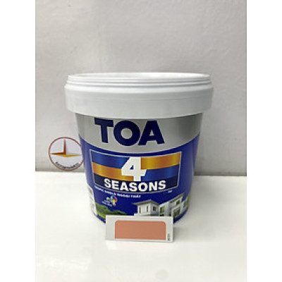 Sơn phào chỉ trong và ngoài nhà Toa 4 Seasons Tropic Shield màu cam C- 8031_1L